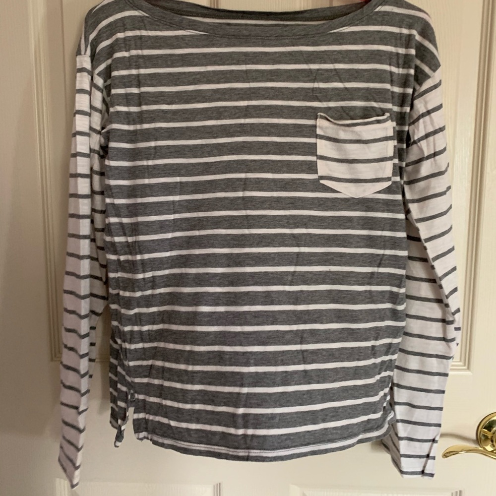 Long Sleeve Striped Tee
